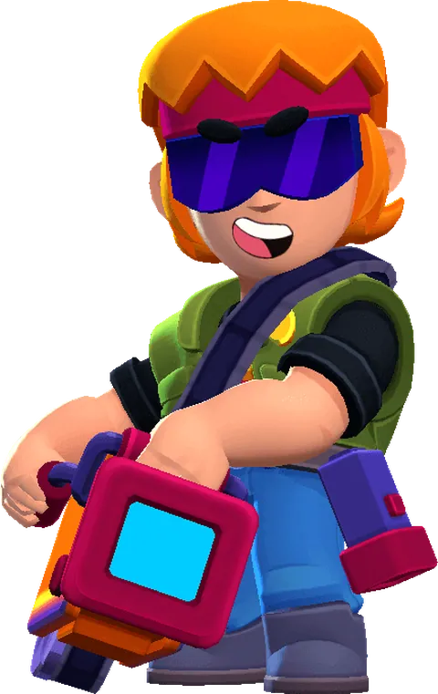 Buster splash art