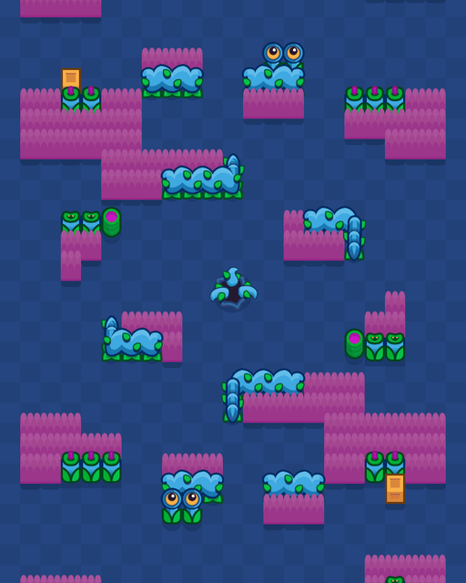 Deathcap Trap map layout