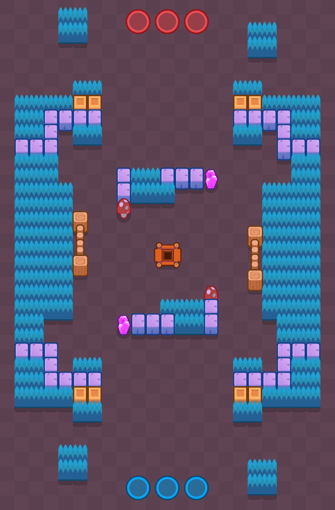Undermine map layout